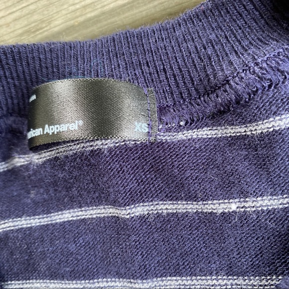 2/$30 || American Apparel Striped Long Sleeve - Picture 3 of 4